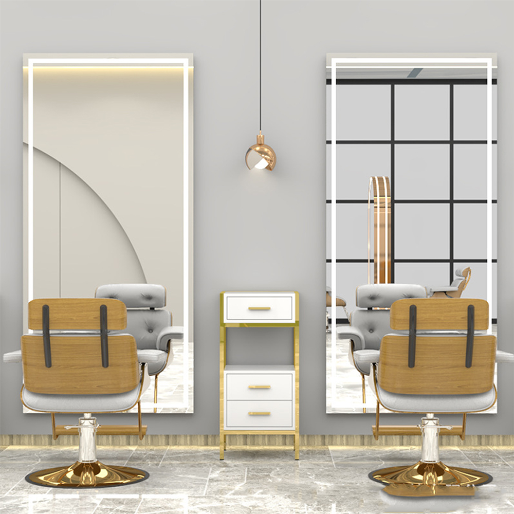 Murus Equestus Led Salon Speculum Lux Smert Speculum Rectangularis Defogger
