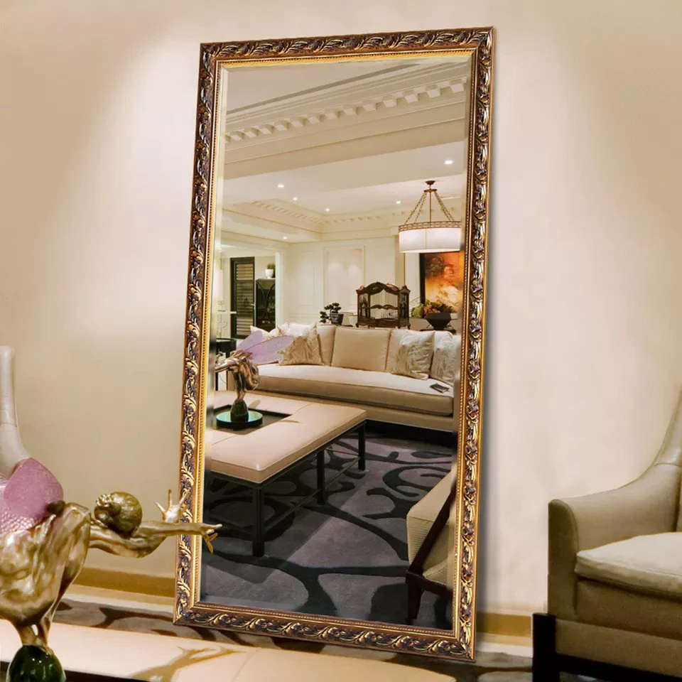 Aurum Antique Speculum plena Longitudo Amplus Mirror