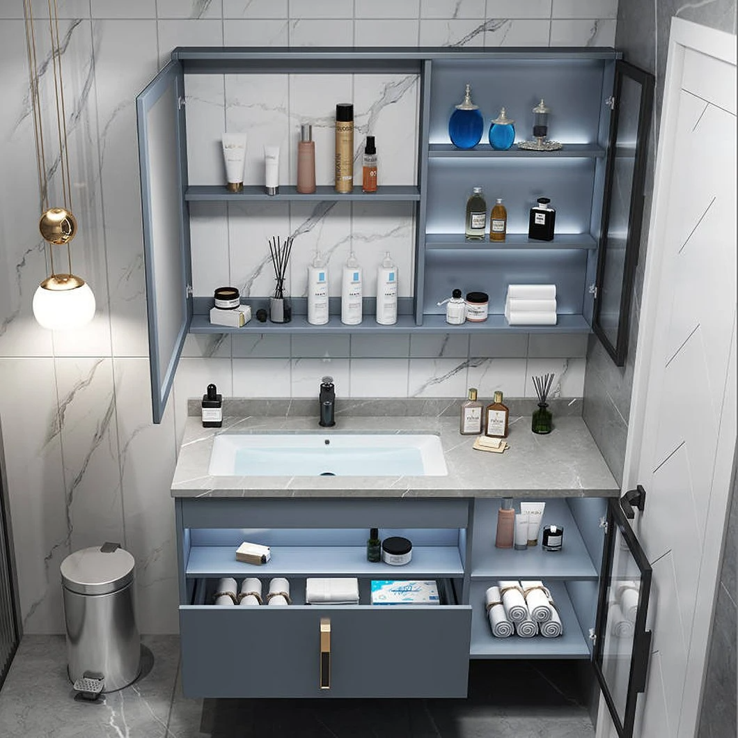 Plywood Aluminium Cabinets with Mirrors