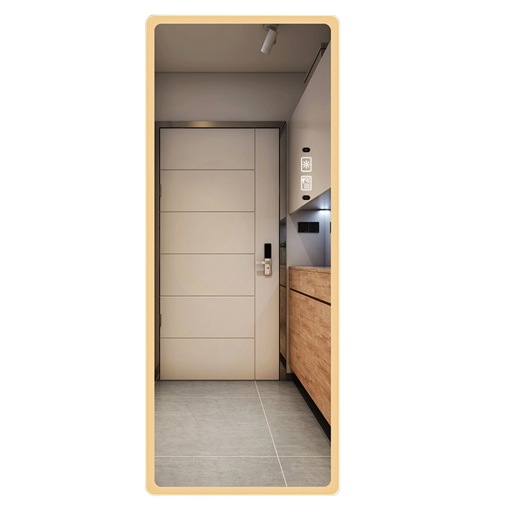 High Quality plena Longitudo Speculum cum DUXERIT lux Backlit Bathroom specula Speculatio volutpat Speculum