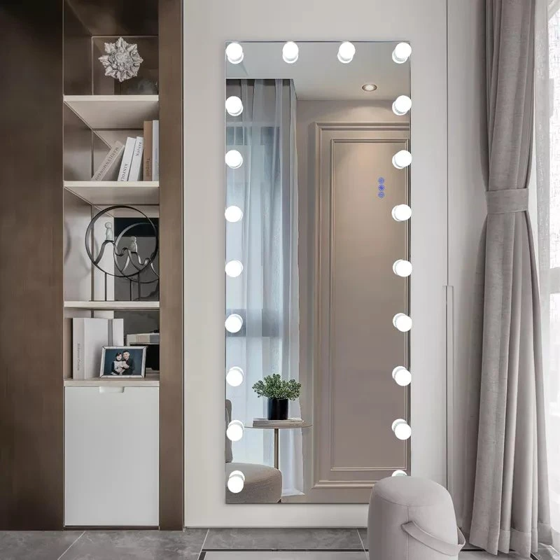 Bluetooth Speaker Salon Hollywood Full Corpus Longitudo LED Lumina Vanitas Speculum