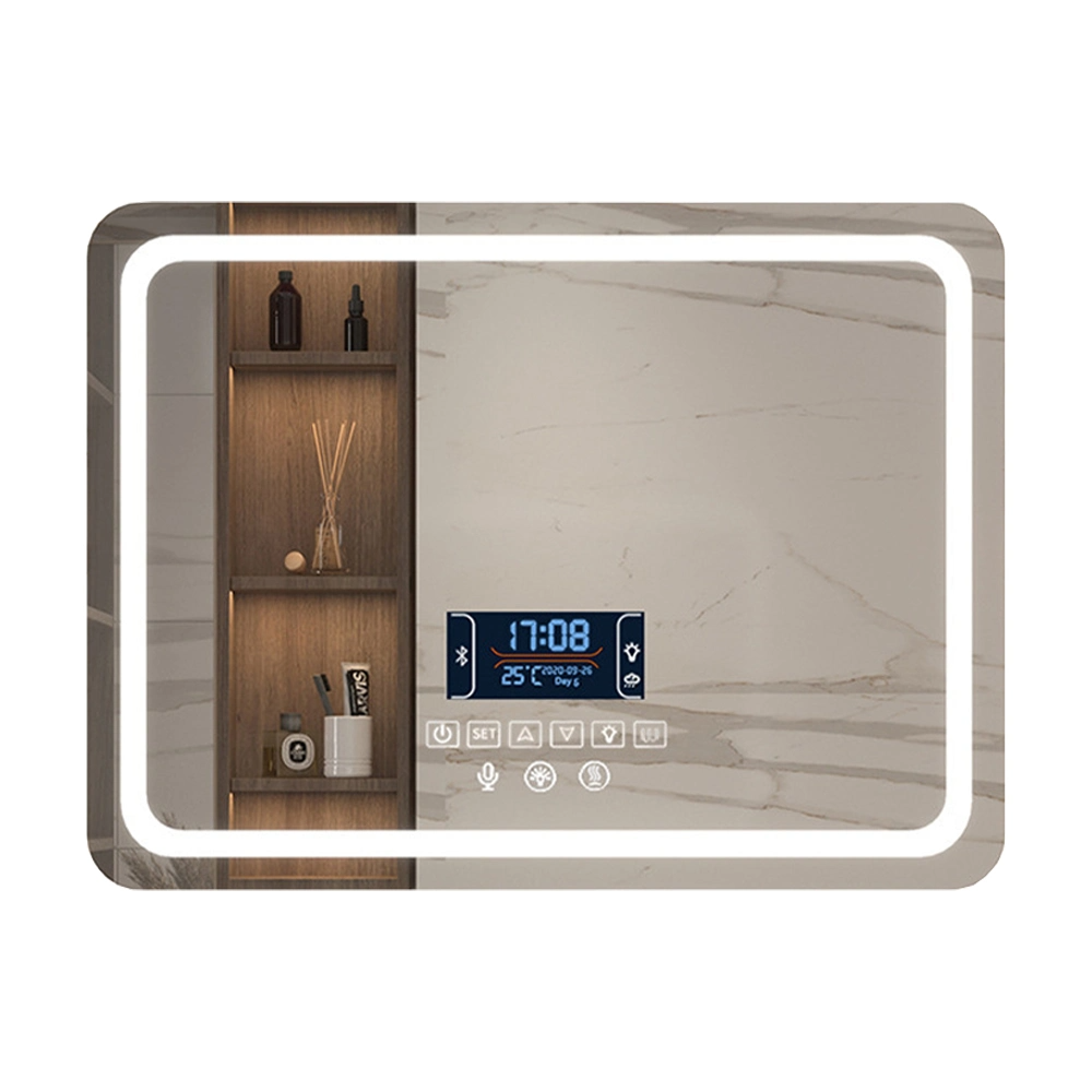 Factory Europae Standard Factory Wholesale Smart Modern Makeup Glass Home Decor Bathroom Wall Mirror