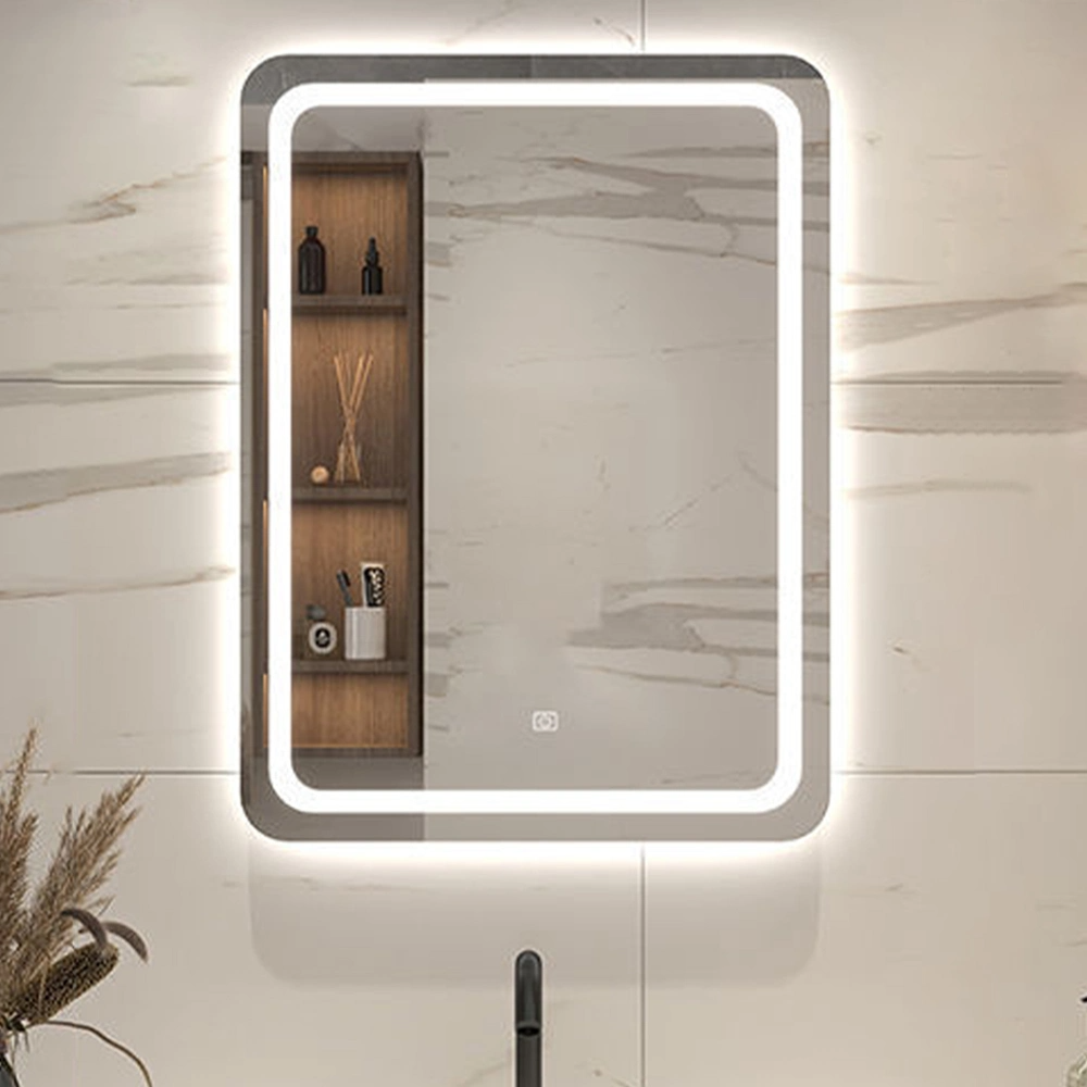 Factory Europae Standard Factory Wholesale Smart Modern Makeup Glass Home Decor Bathroom Wall Mirror
