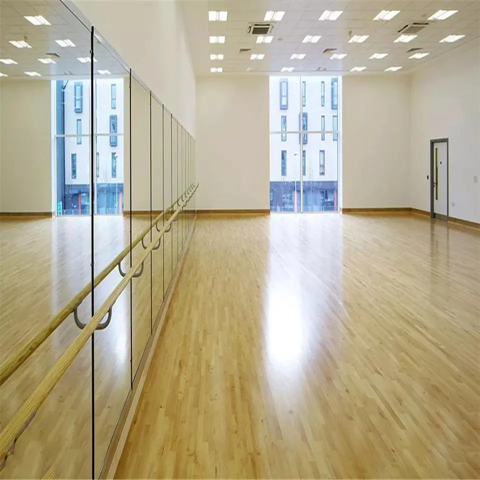 Magna Frameless Lorem Location Safety film Backside Dance Studio Gym Wall specula
