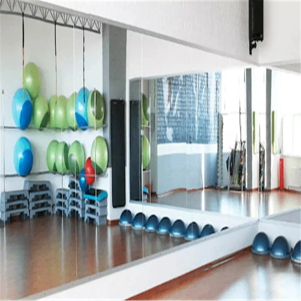 Magna Frameless Lorem Location Safety film Backside Dance Studio Gym Wall specula