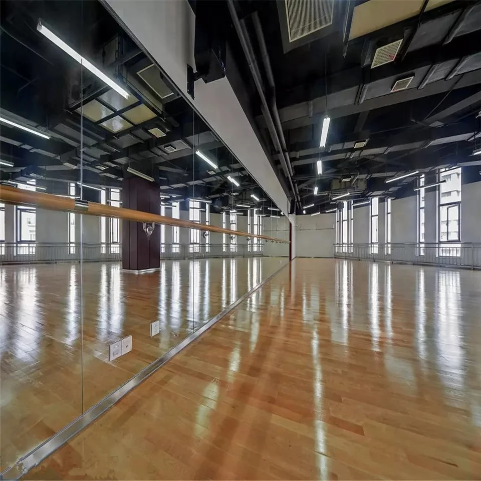 Magna Frameless Lorem Location Safety film Backside Dance Studio Gym Wall specula