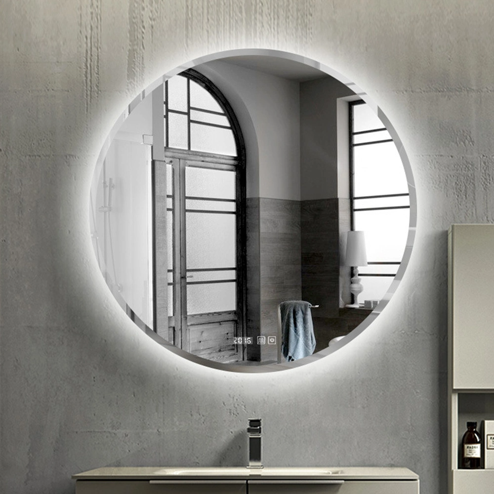 LED Smert Mirror Wall Mounted Mirror Home Decoration Bluetooth Makeup Mirror Bathroom Accessories Salon Furniture