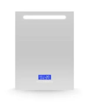 Anti Nebula DUXERIT Bathroom Smart Speculum cum Bluetooth Orator Tempus Temperature Display