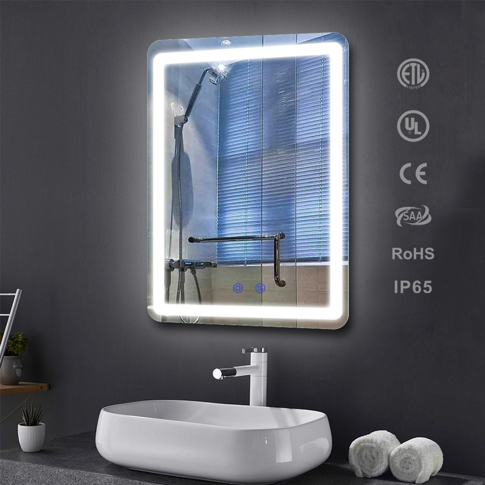 DUXERIT Defogger Accensus Smart Bluetooth Bathroom Speculum cum Digital Horologium