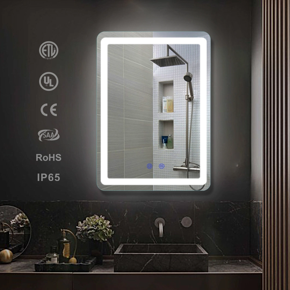 DUXERIT Defogger Accensus Smart Bluetooth Bathroom Speculum cum Digital Horologium