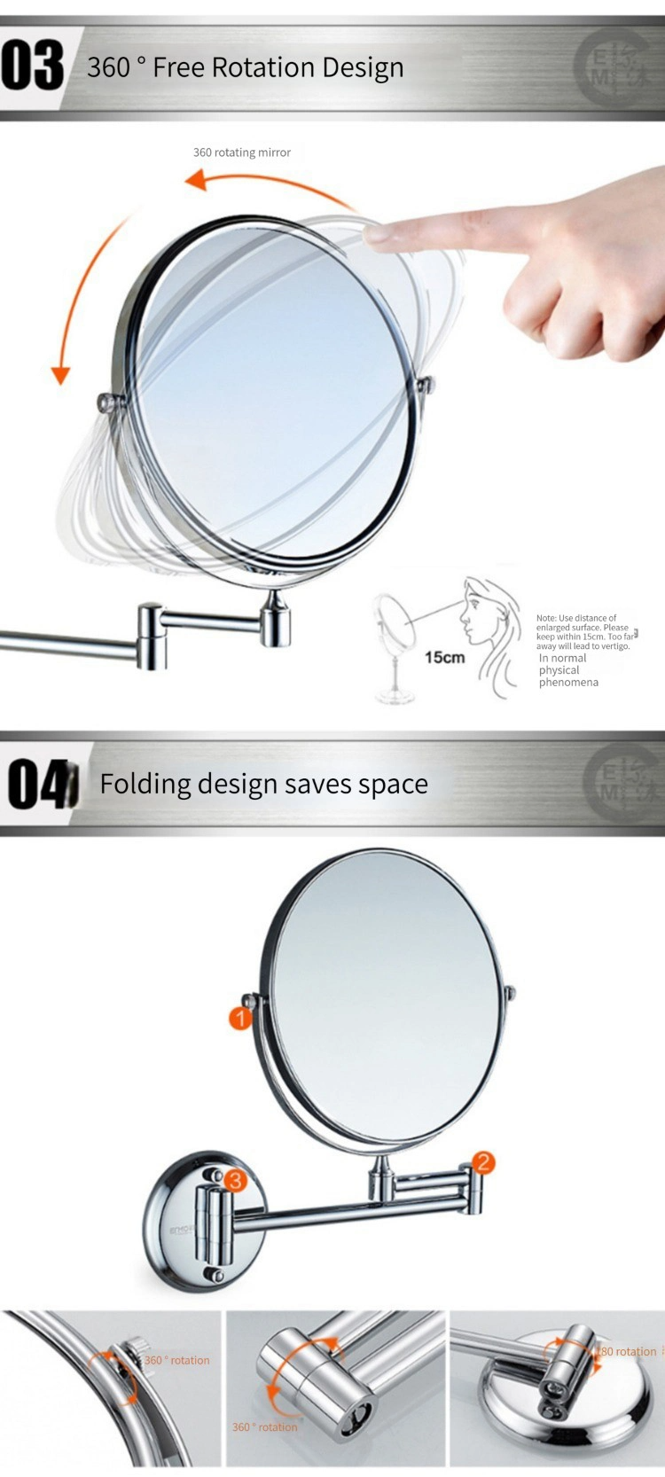Decor LED Bathroom Wall Mirror