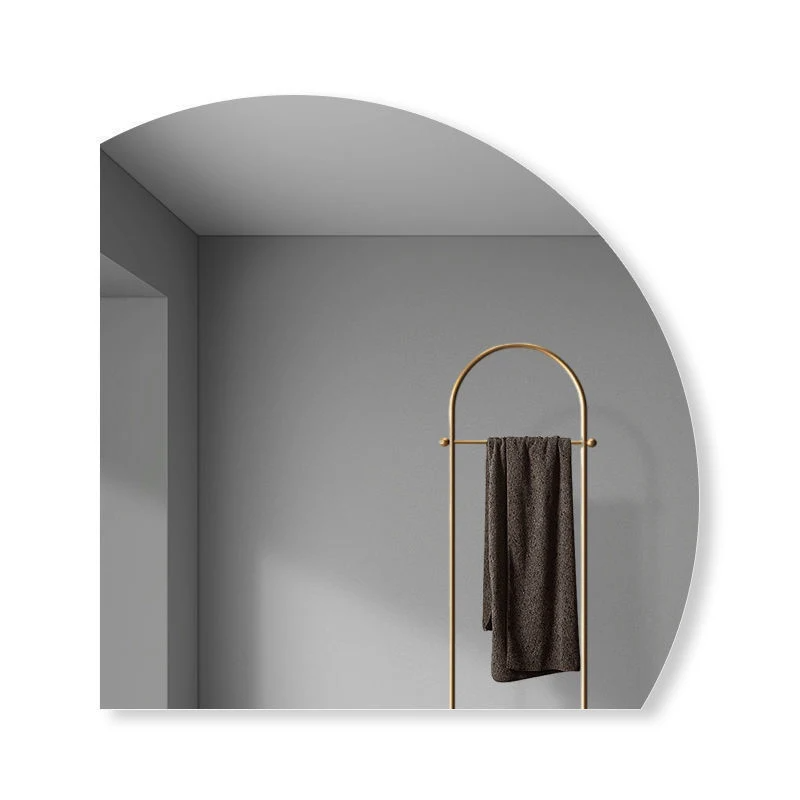 Irregulares Shaped LED Lumina Smert Bathroom Speculum Latrina Wall Eques Luminous Speculum Rutrum Tabula Amicientes Speculum