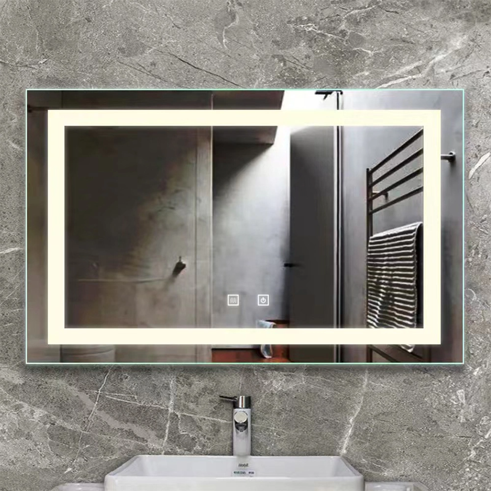 DUXERIT Lucerna Bathroom Vanitas Wall Smert rutrum Speculum cum luce