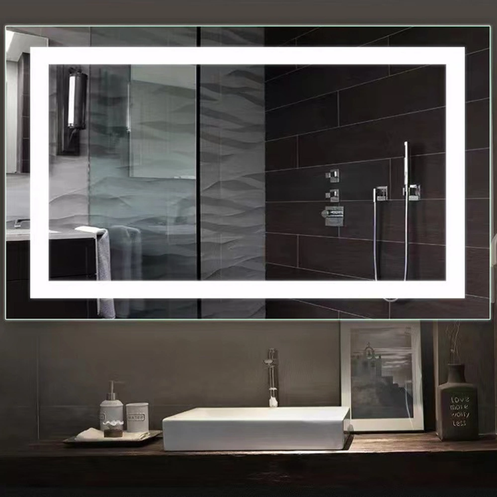 DUXERIT Lucerna Bathroom Vanitas Wall Smert rutrum Speculum cum luce