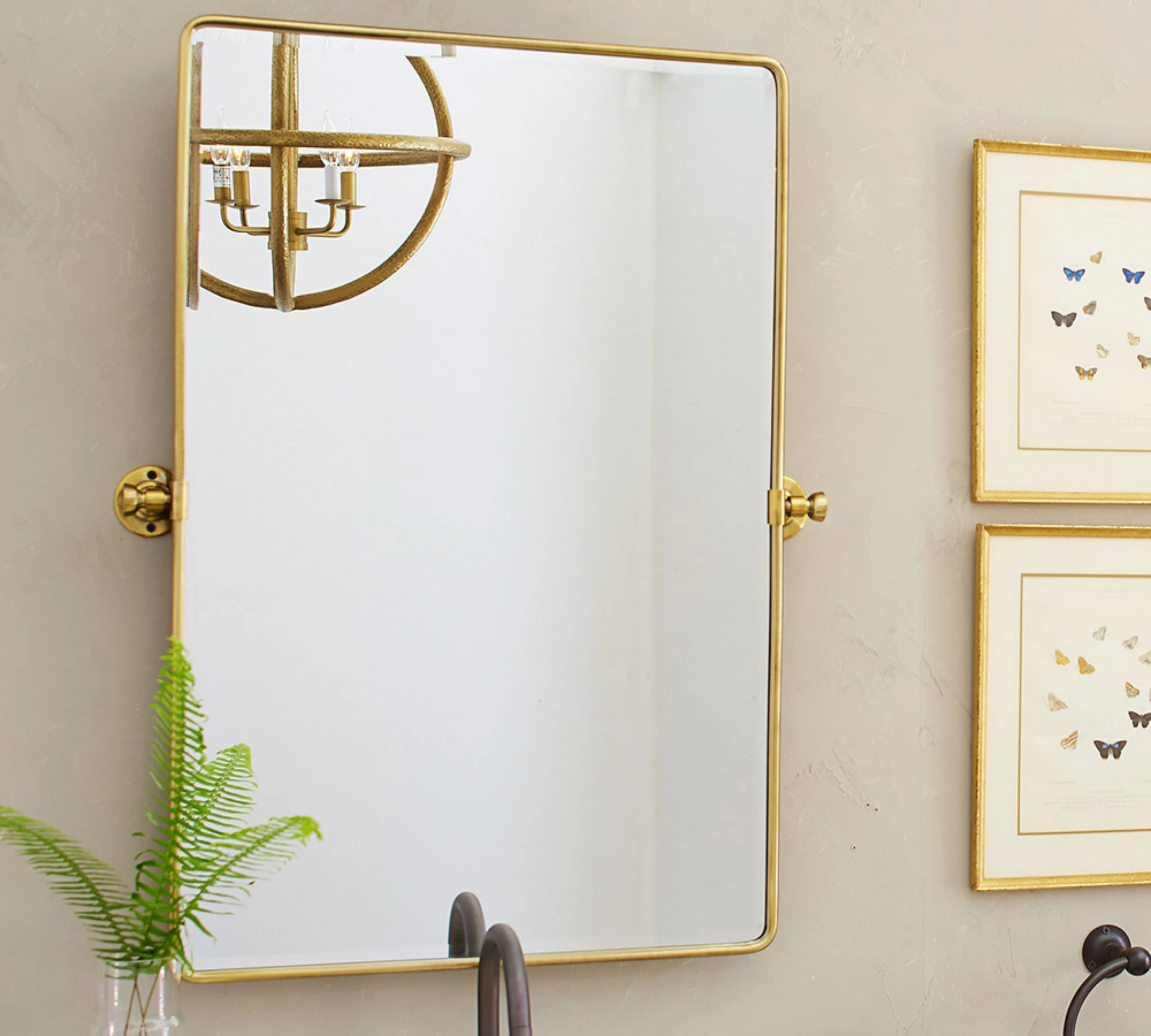 Cheap Modern Vanity Table Double Mirror and Double Sinks Bathroom Cabinet Luxury Bathroom Vanity