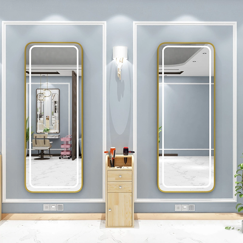 Wall Mounted DUXERIT Salon Speculum Lux Smert Speculum Rectangulum Defogger Vestiendi Lupum plena Longitudo Speculum DUXERIT