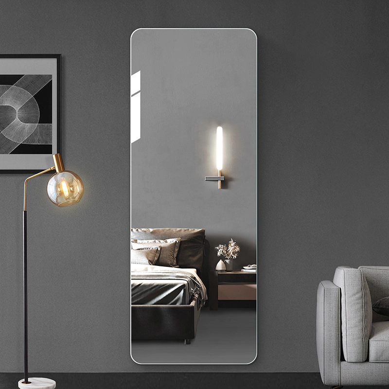 Wall Mounted Home Full sized Longitudo Cubiculum Solum Long Corpus Coluisse Speculum